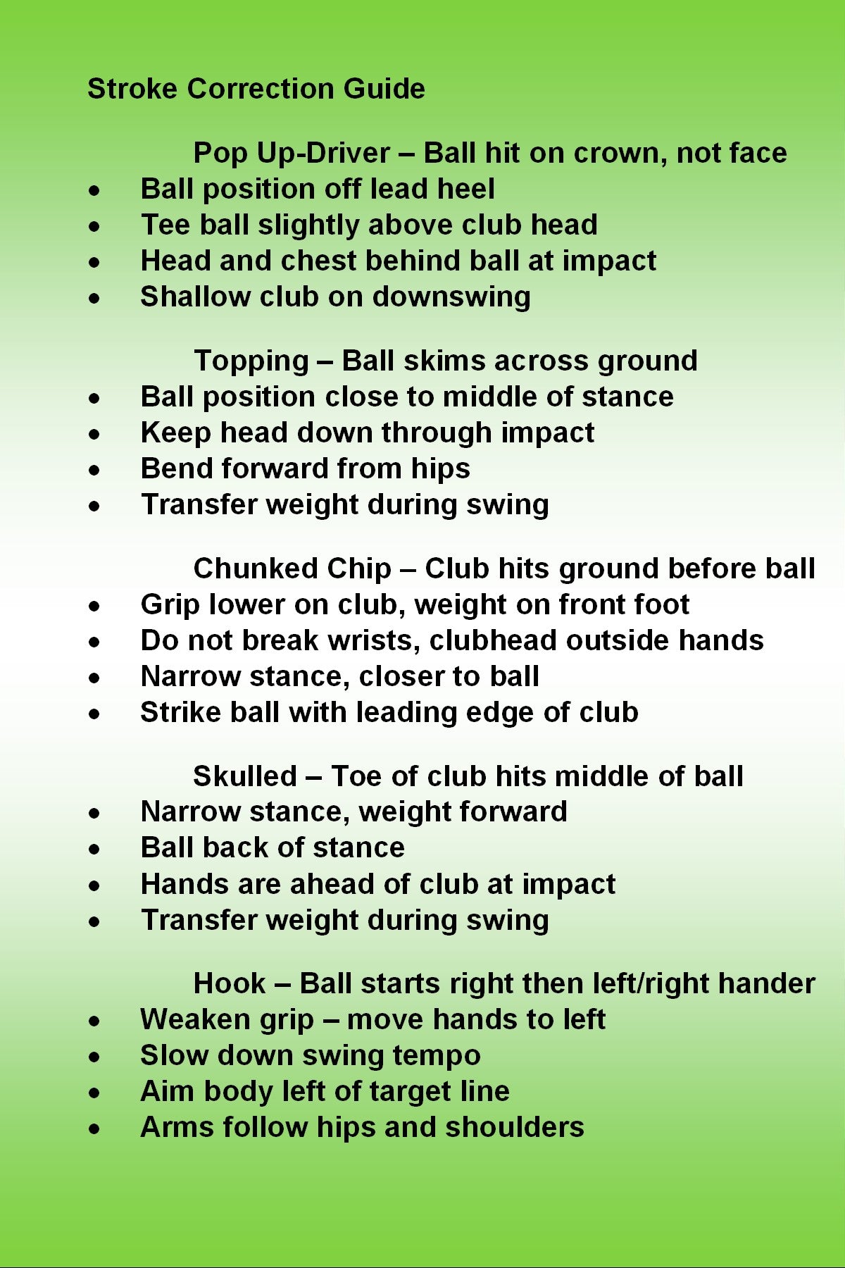 The Golf Pocket Trainer